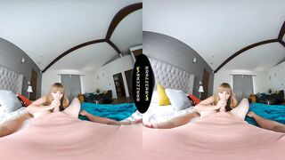 BRAZZERS VR - Girl Youngs Deepthroats Your Hard Shlong After U Shoot Your Large Load On Her Face