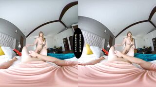 BRAZZERS VR - Girl Youngs Deepthroats Your Hard Shlong After U Shoot Your Large Load On Her Face