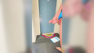 Streaking In nature's garb in Public at my Apartments ????! Caught in 4K!