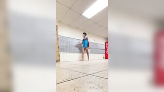 Streaking In nature's garb in Public at my Apartments ????! Caught in 4K!