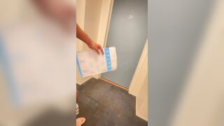 Streaking In nature's garb in Public at my Apartments ????! Caught in 4K!