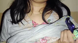 Sexually excited Stepsister Showing Large Natural bazookas