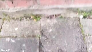 I pee in public place