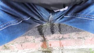 I pee in public place