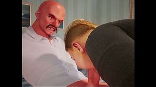 Romanian obese anal-act of love