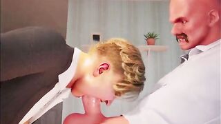 Romanian obese anal-act of love