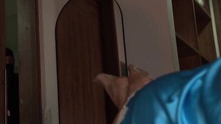 A stranger enters the home of breasty blond mother I'd like to fuck Monique Fuentes, and that babe knows how to treat him.