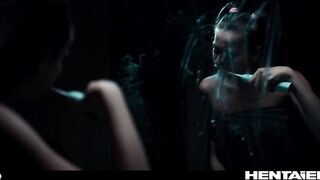 Ponytail Angel vs Alien Airbnb - Alyssa Foxy Monster Dick Bukkake Creampie & Ahegao