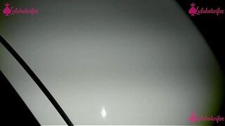 Luluhotwifex - car sex, cuckold recording, jizz flow on boobs, squirt, hotwife, dogging