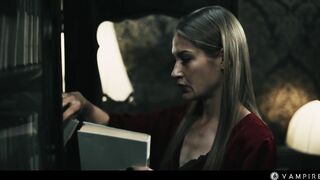 Blond Beauty Mesmerized To Eat Snatch - Concupiscent Vampire Lezdom Turns Tiffany Tatum Into Her Sex Serf