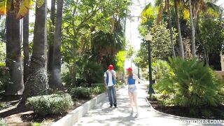 Cute gamer sweetheart bangs her hung step-bro