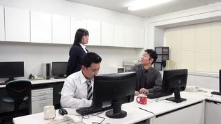 Kikuchi Maya - Stop The Clock! Endless Shenanigans With A Breasty Office Lady
