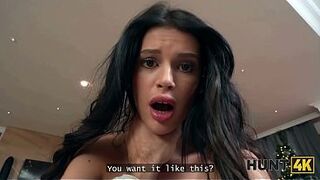 HUNT4K. Her fantasy gift was to put her vagina