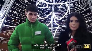 HUNT4K. Her fantasy gift was to put her vagina