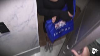 I was late delivering the address so I had to pay with my snatch