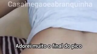 Youthful woman having an climax