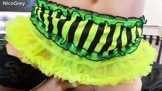 Blond teen coarse dogy POV