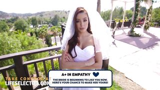 Guilted bride Vanna Bardot using your cock! Eye for an eye!