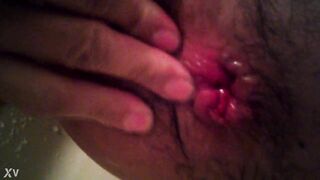 the homosexual is screwed by his finger