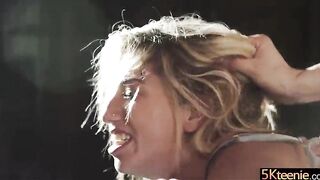 This babe barely gets throughout the door in advance of that babe's on the daybed with her cunt widen for his tongue. This babe came here for that ramrod and a large load of sperm.