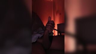 Actually Sexually excited Filthy Homosexual Dude Masturbating Large Cock Whilst Groaning