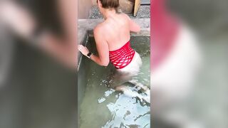 Sexy Blond mother I'd like to fuck Stevie Coxx is warming up to meet and SCREW 2 fortunate fans!!!!