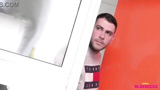 I catch my stepsister masturbating and I aid her