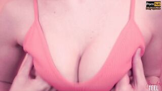 Nasty Jennifer Bounces her Cotton Pants in your face