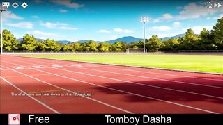 Tomboy Dasha Demo (free game itchio) Visual Novel, Adult, Manga, Dating Sim, Eroge, Erotic, Comics, NSFW, Porn, sex