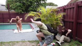 Richelle Ryan banged by 2 youthful boys