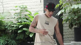 Large booty Lalin girl twerked on my knob