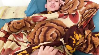 My stepbrother was telling me to suck his penis and get his load out.