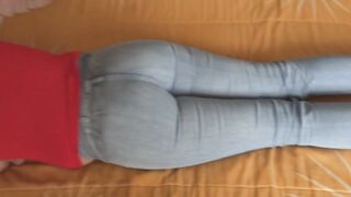 Stepson passing his shlong up my booty, face, snatch and getting large cumshots