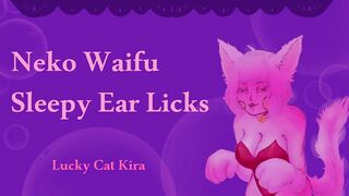 ASMR Catgirl Licks Your Ears Until U Fall 