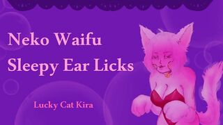 ASMR Catgirl Licks Your Ears Until U Fall 
