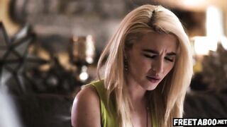 Golden-haired Teen Gets Anal Banged