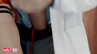 MILFED - mother I'd like to fuck Alexis Fawx Seduces Marcus London With Hot Underware To Get Into His Wallet