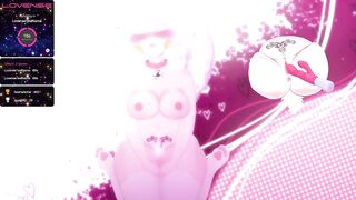 2D Catgirl Cums After Reading Lustful Fanfiction