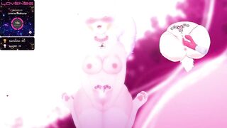 2D Catgirl Cums After Reading Lustful Fanfiction