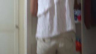 My wife on vacation at the beach masturbates and bangs with my most good ally