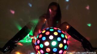 Behind the scenes with marvelous brunette hair Alison Tyler
