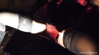 sexe nocturne au bord de l'eau