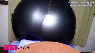 WOW My Secretary does Hottest Assjob Lap Dance in Leather Pencil Petticoat