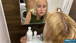 Hawt Pair Turn Their Building Trip Into A Steamy Rooftop Tease