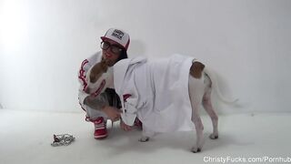 On set with super sexy pornstar Christy Mack