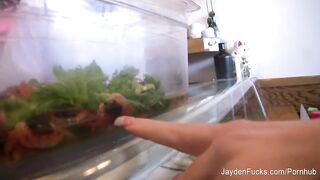 Jayden Jaymes and The Crab BTS