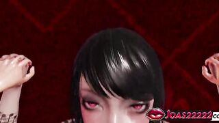 Mika: Hot Tattooed Beauty in Fishnet - Rule34 Comics Featuring Reverse Cowgirl on Biggest Wang and Intensive Missionary Creampie