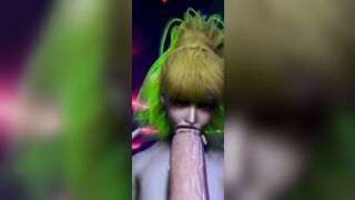 Biggest Titties CG Growing breasts