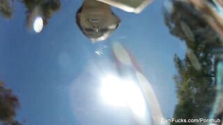 Dani Daniels and Cherie DeVille go for a swim