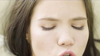 Youthful Coed Chloe Bangs Her Beautiful Pale Vagina In Cute Knee High Socks!